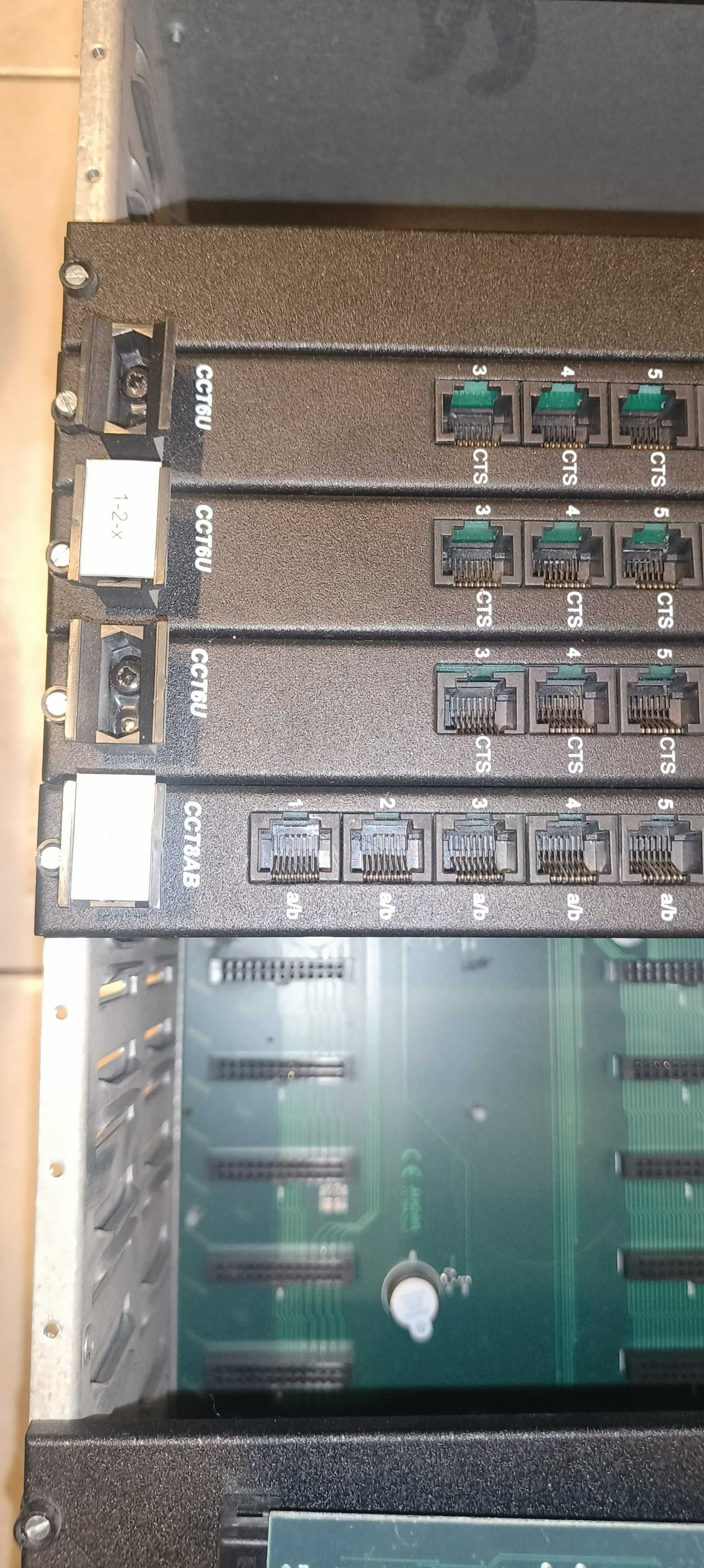 Karty od centrali telefonicznej Slican CCT-1668. EU