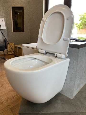 Інсталяція Grohe Rapid SL з безобідковим унітазом KollerPool Round