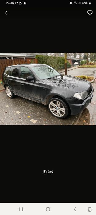 BMW X3 uszkodzona skrzynia biegów 3.0d
