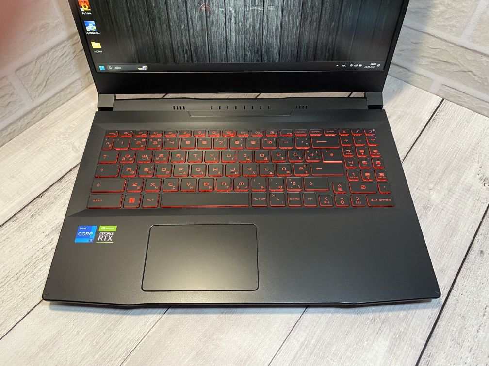 Ігровий! MSI Katana GF66/15.6" 144Hz/i5-11400h/RTX3060/Ram 16/SSD 512G