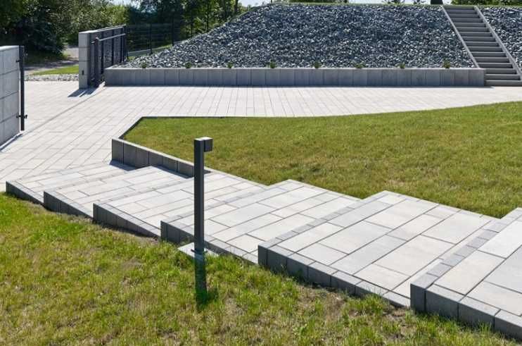 Obrzeże Palisadowe XL 8x40x50 krawężnik, palisada, stopień, murek grys