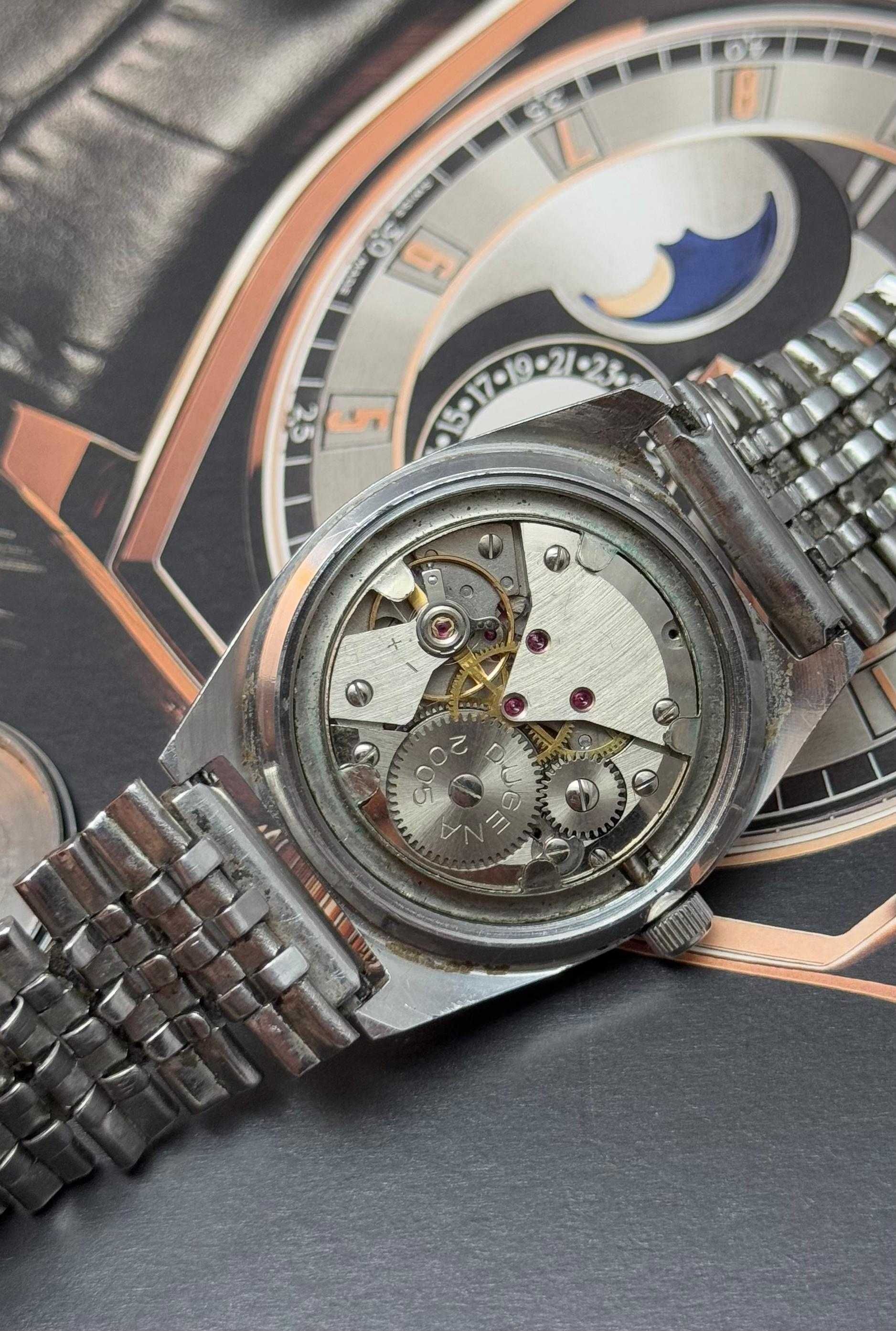 Szwajcarski diver DUGENA z lat 70