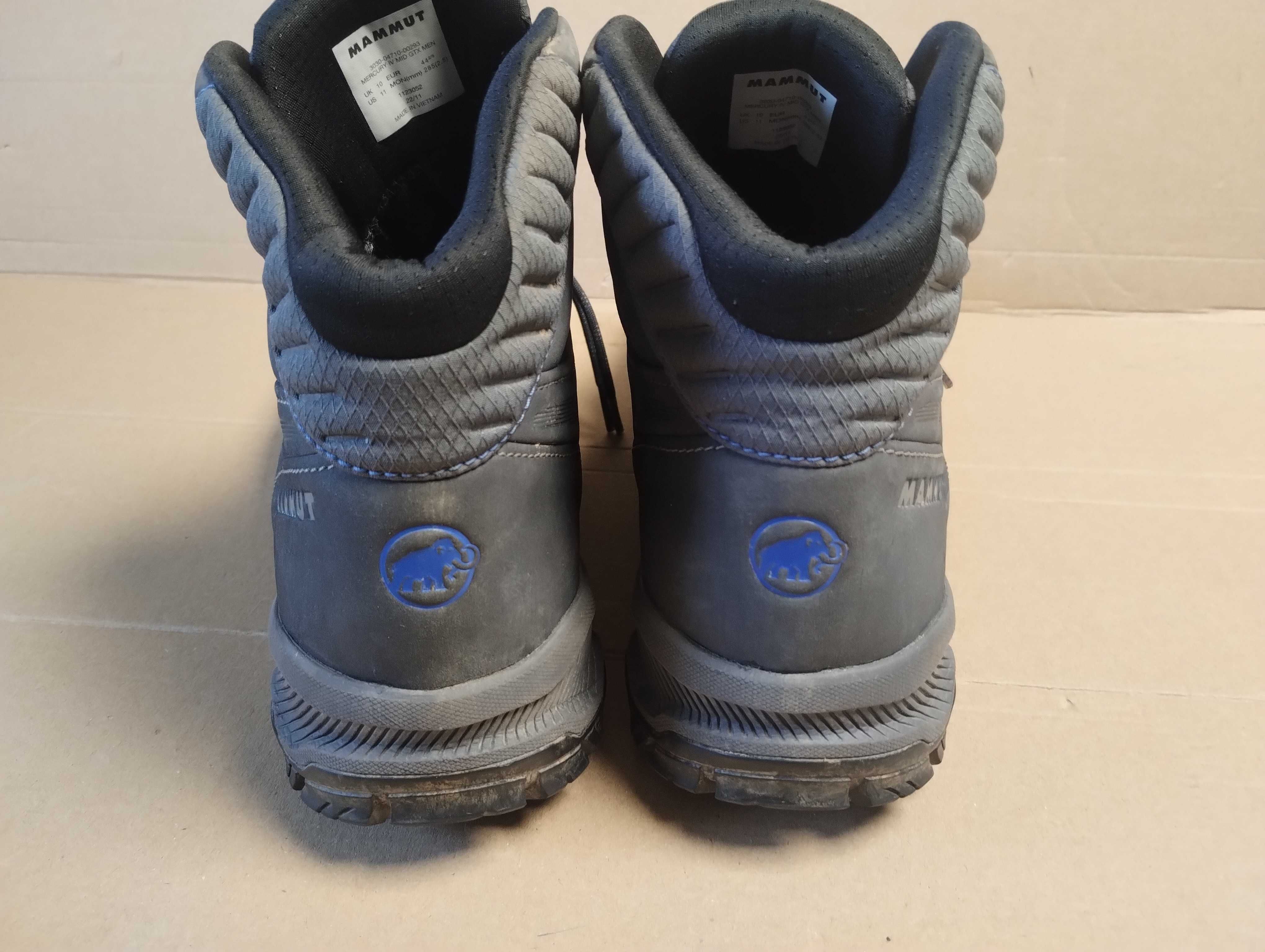 Buty trekkingowe Mammut 44 i 2/3  skóra naturalna