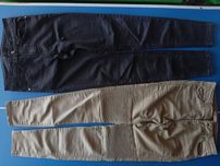 Sprzedam Spodnie XS 164 po2szt Bershka Zielone iCzarne Jeans Dziewczyn