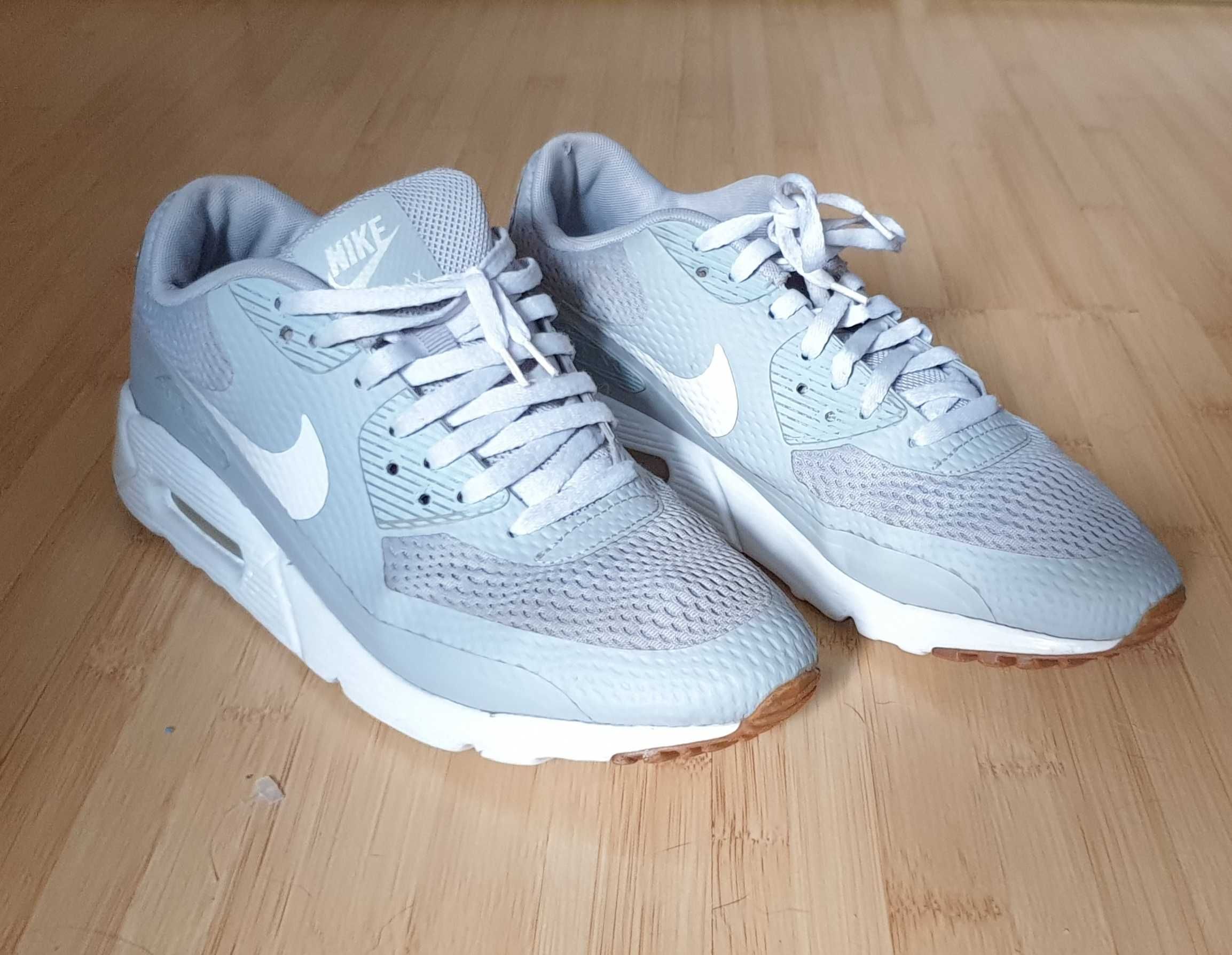 Oryginalne męskie buty Nike Air Max 90 Essential Wolf Grey rozm.42,5