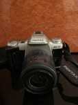 Pentax MZ 50 a funcionar