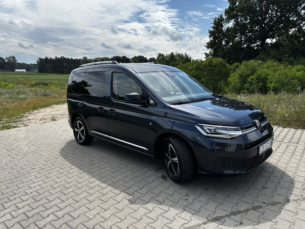 Vw Caddy, full wersja, drzwi z tylu, cesja leasingu, niska rata i odst