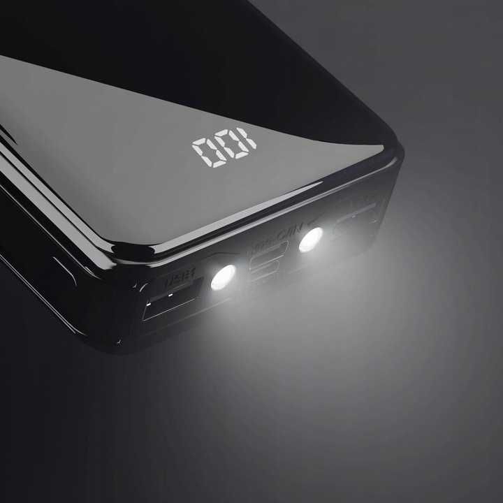 POWERBANK 20 000mAh 2xUSB microUSB USB-c