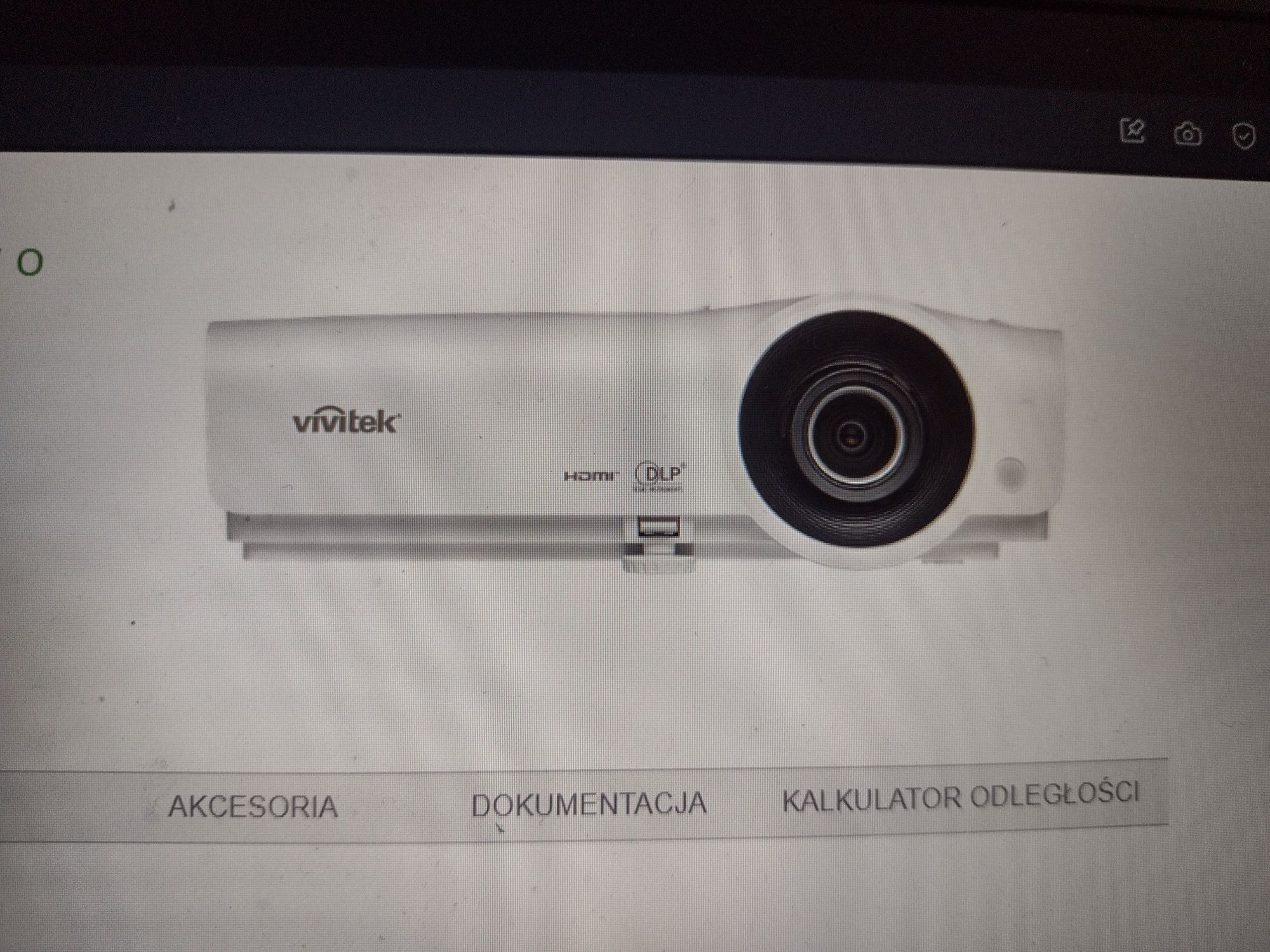 Projektor Vivitek DS 262