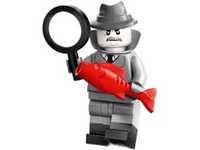 Lego detektyw czarno-biały