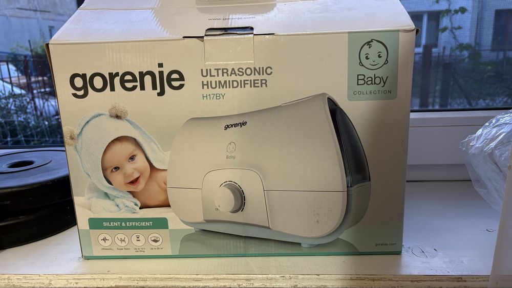 Зволожувач повітря gorenja ultrasonic humidifier H17BY