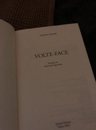 Livro Volte-Face - Steven Saylor