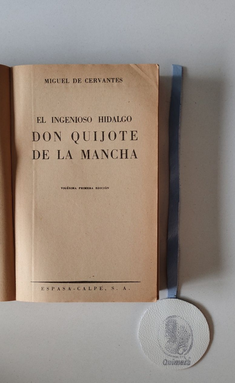 El ingenioso Hidalgo don Quixote de la mancha