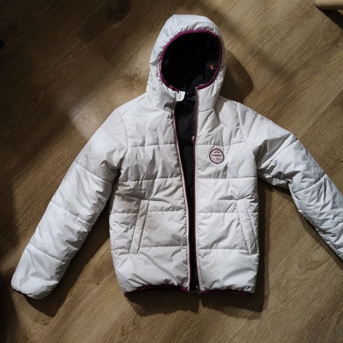 Kurtka narciarska dziewczęca 143-152 Dwustronna!!