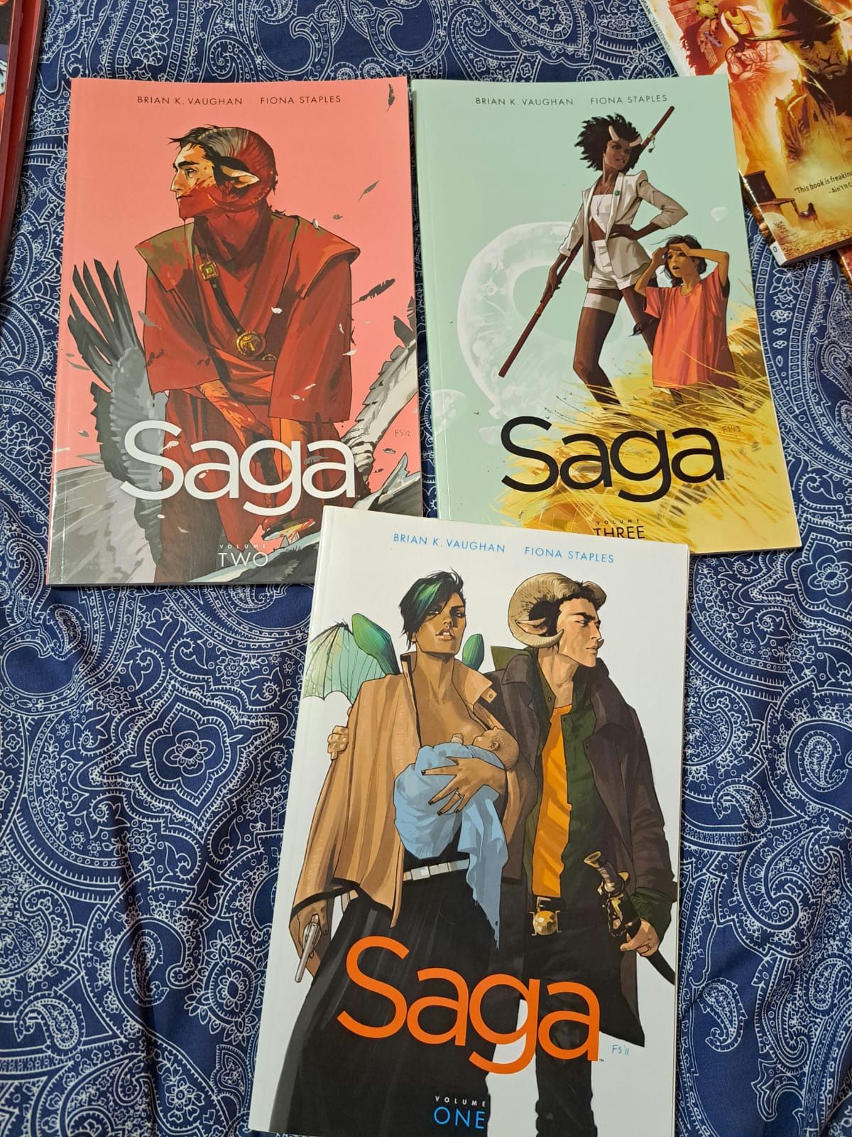 Livros Saga part 1,2 e 3