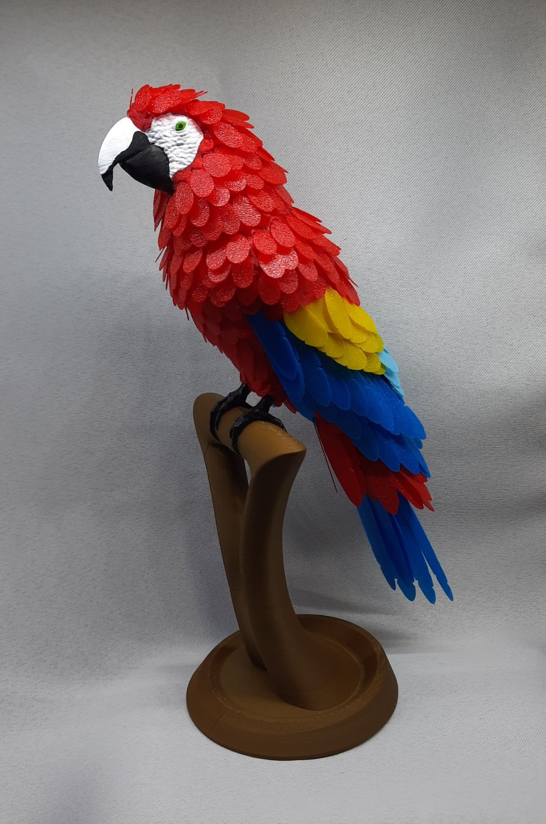 Статуетка папуга ара, конструктор