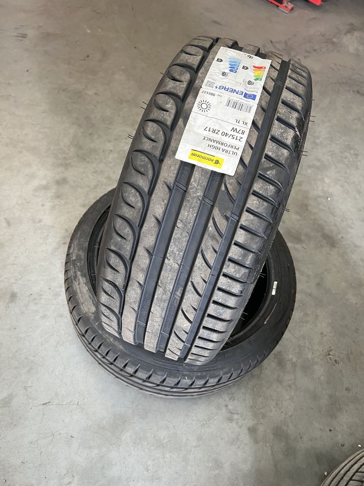 Dwie nowe opony 215/40 r17