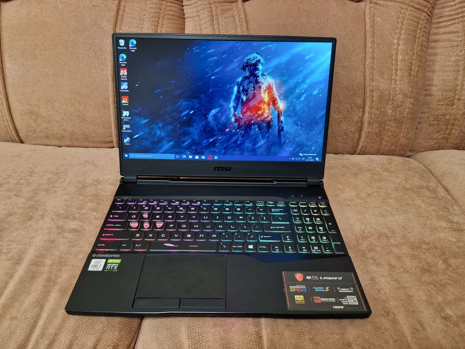 MSI GL65 leopard i7-1075h/RTX 2070 8gb/RAM 16gb/SSD 512gb