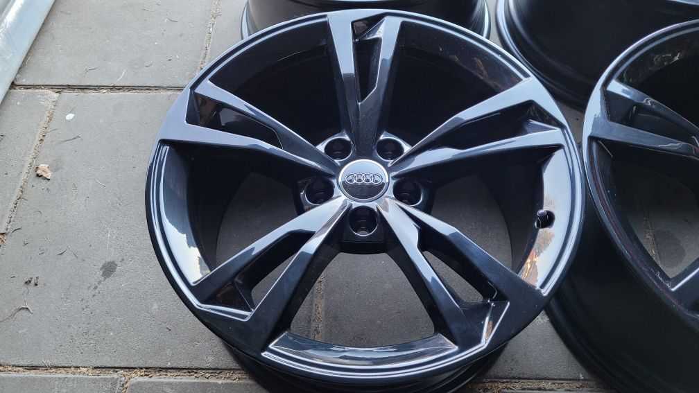 18"  Audi S-line A5  5x112 8,5j et29  czarne Idealne A4 A6 Allroad