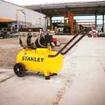 Компресор безмасляний Stanley 24 л Безмасляный компрессор