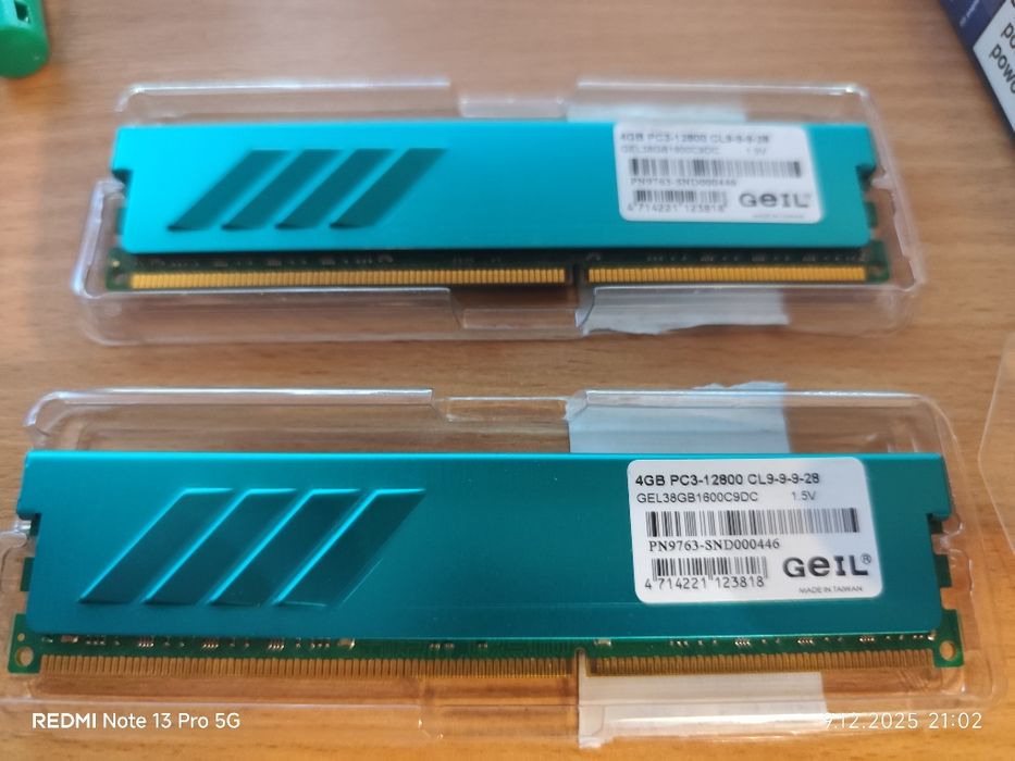 Kość ram DDR 3 2 x po 4 GB razem 8GB