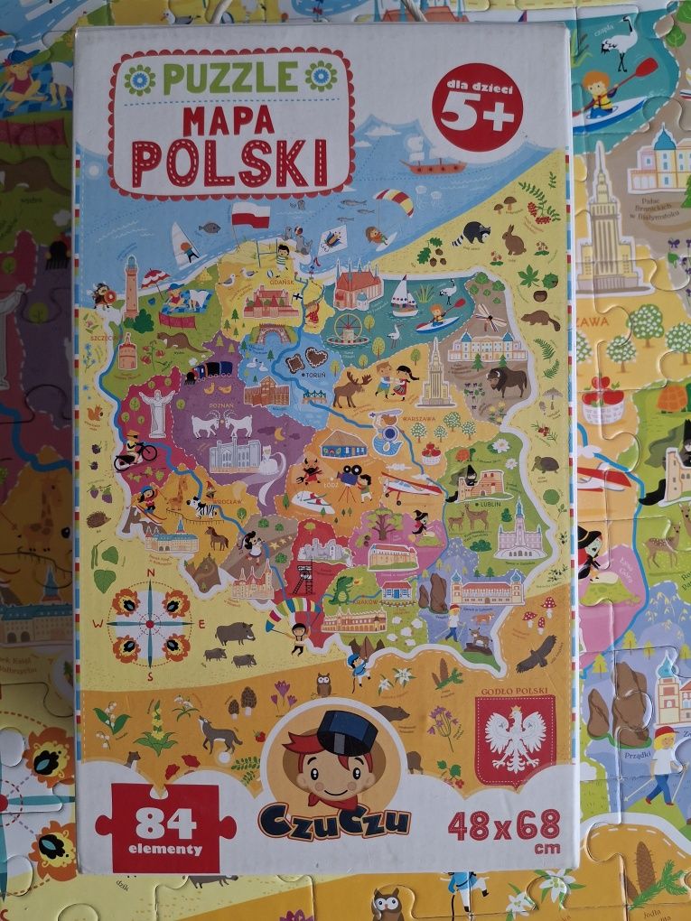 Puzzle CZU CZU Mapa Polski