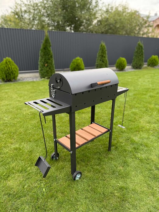 Мангал від виробника 4 мм на 8 шампурів! Зручна якість на 100%!