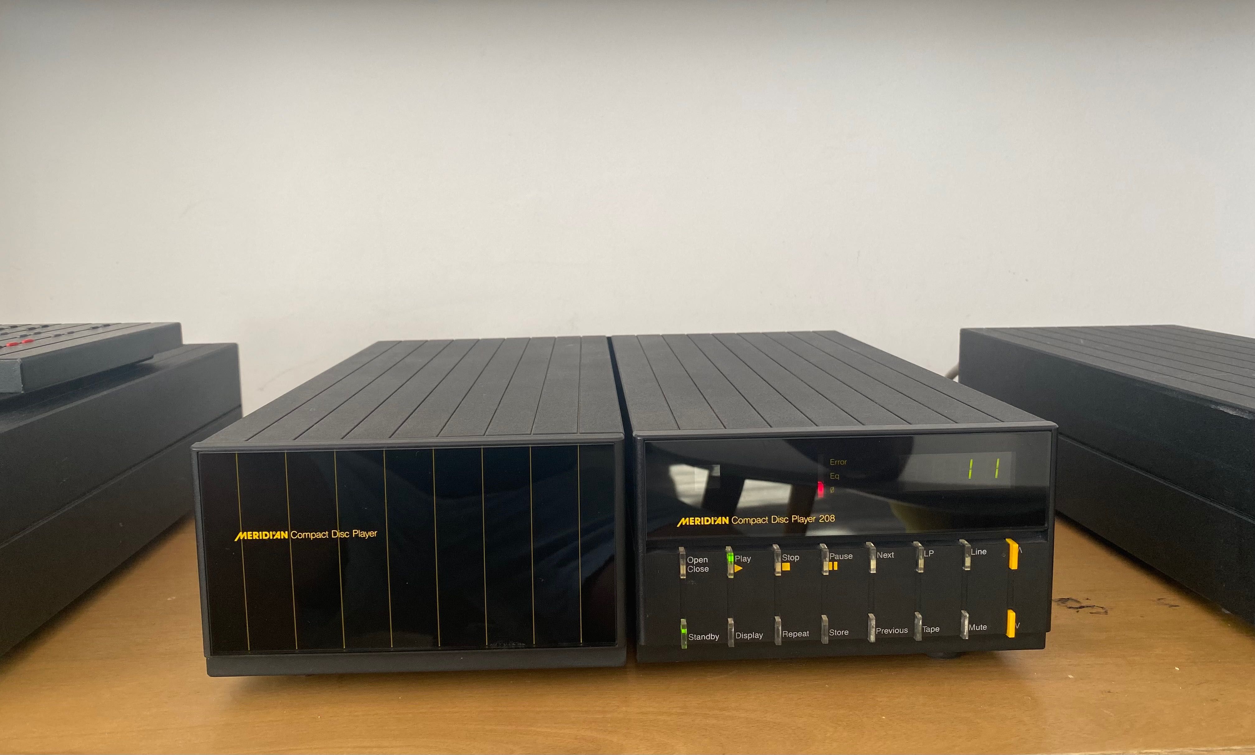 Meridian 208, 209 ,205 zestaw monobloki /pre / CD