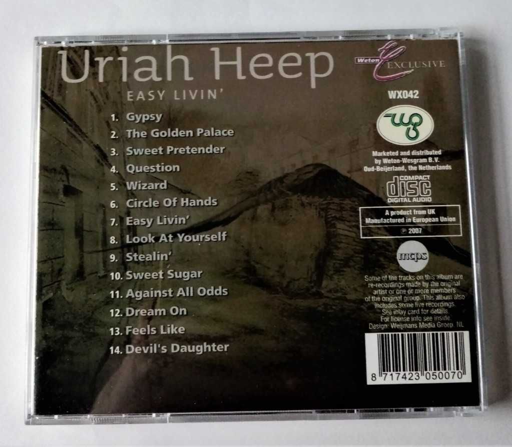 Uriah Heep Easy Livin' CD