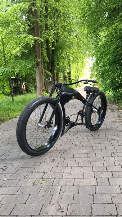 Extremalny superduży rower  Custom Stretch Cruiser e'Bike ready 29x3.0