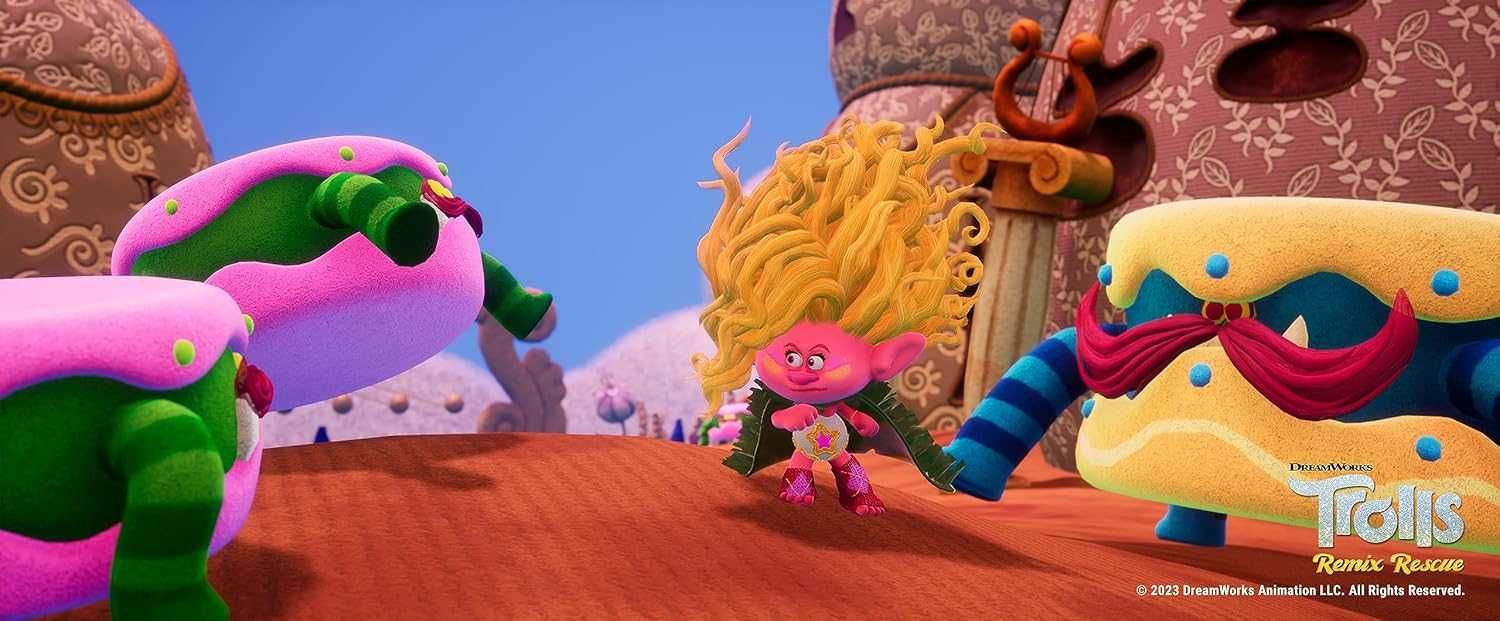 Trolls Remix Rescue PS5 - gra dla dzieci, przygodowa, na dwóch