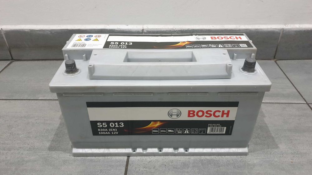 Akumulator używany BOSCH S5 12V 100AH 830A