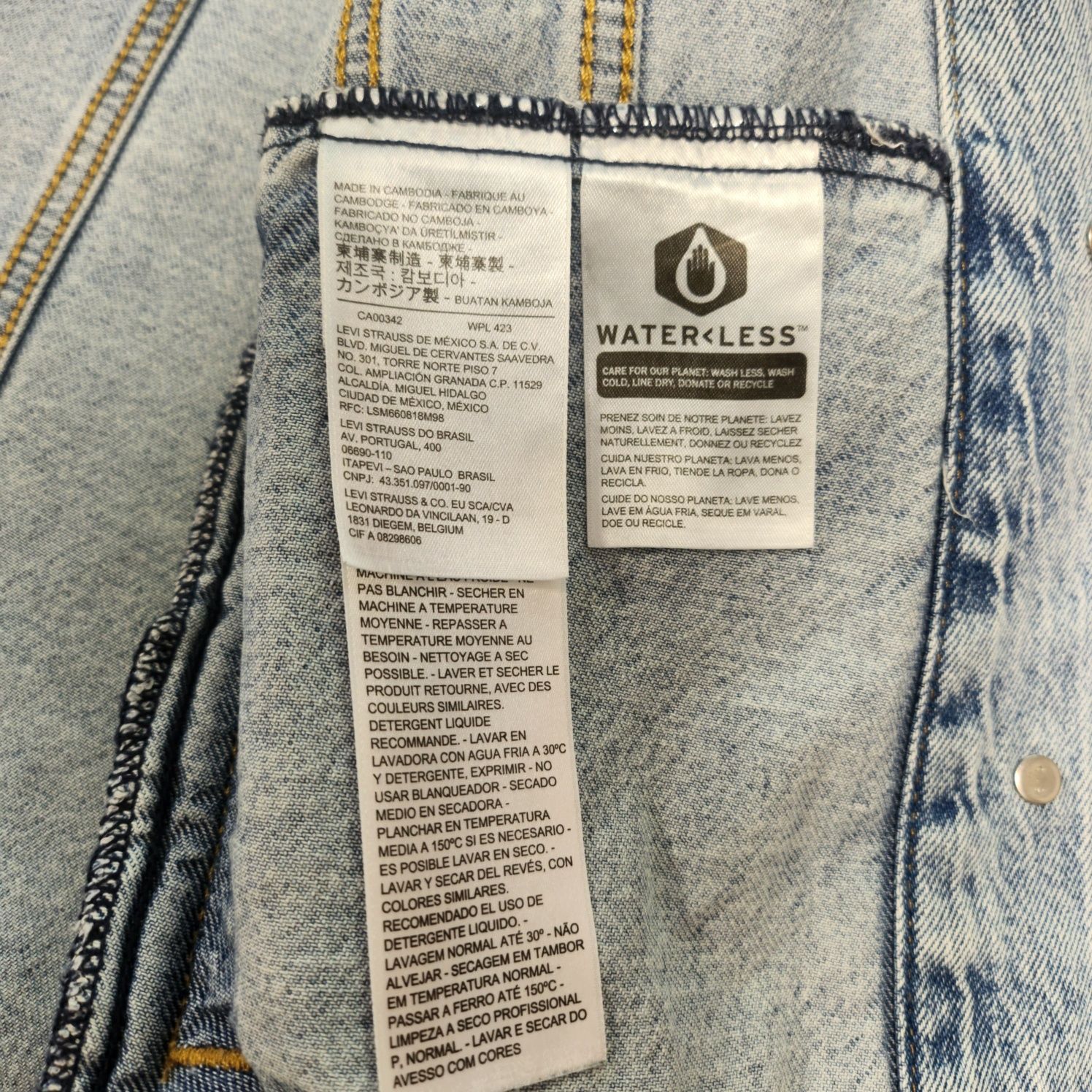 Levi's Куртка,джинсовка. Розм L