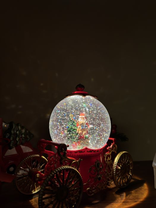 Карета нічник новорічний ліхтар