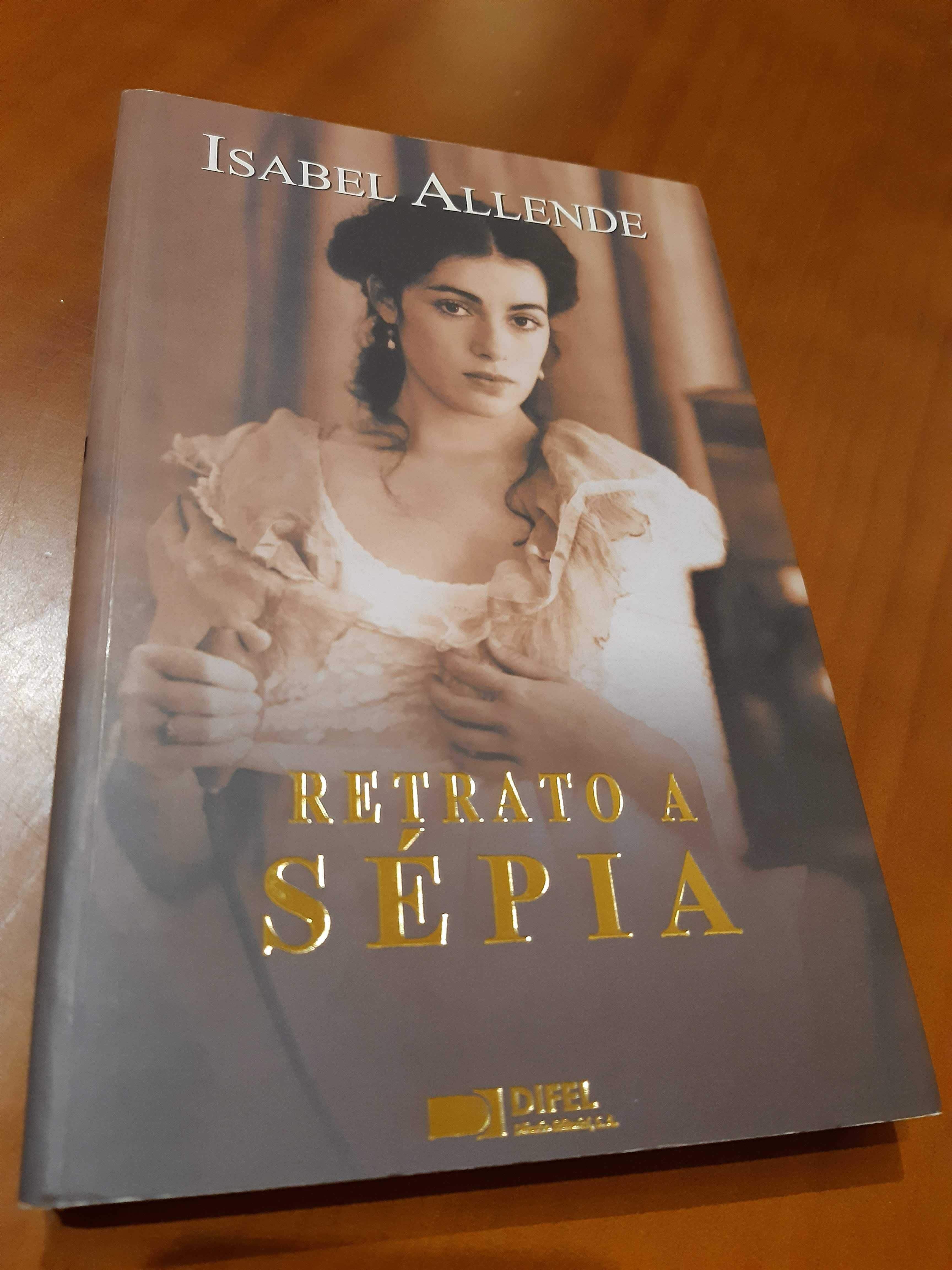 Livro Retrato a Sépia, de Isabel Allende (novo)