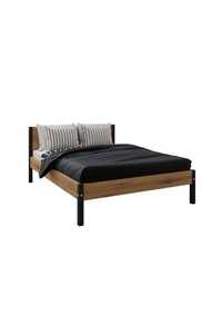 Мебель для спальни кровать с деревянными ножками , изголовье ДСП