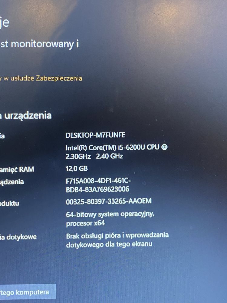 Laptop HP i5 | R5 M330 | 12GB RAM | 240GB M2
