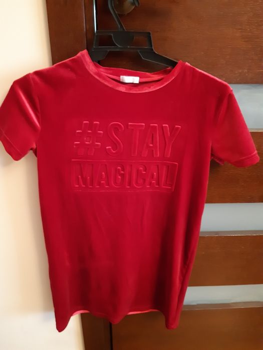 Czerwona tunika Stay Magical rozmiar 140