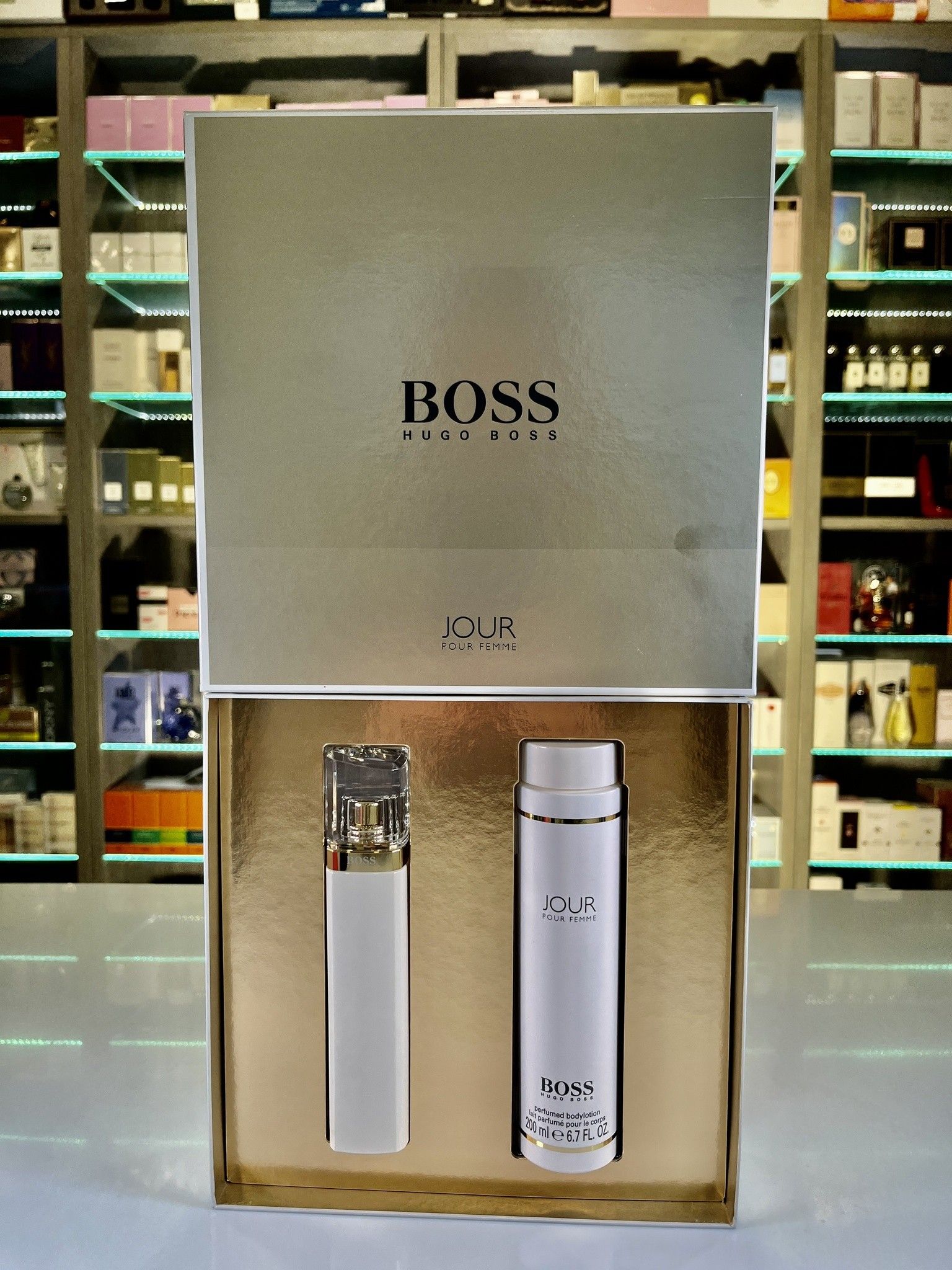 Zestaw  Hugo Boss Jour Pour Femme EDP UNIKAT Zestaw