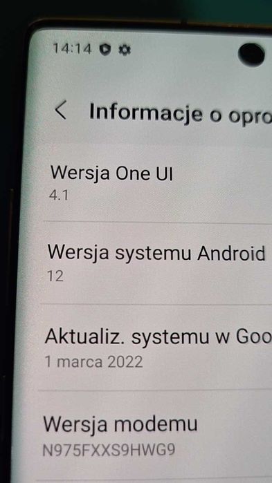 Samsung Galaxy Note 10+ 12/256GB | Stan Idealny | Biały | Folia/Plecki