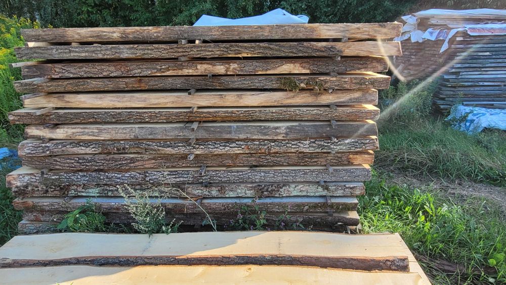 Dębowe bale 8cm grubości, 2m długości