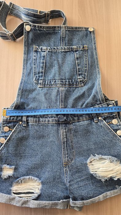 Sinsay ogrodniczki jeansowe damskie/dziewczęce 36