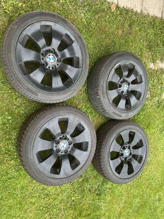 Alufelgi BMW 17” z oponami 225/45/17 koła zimowe zima