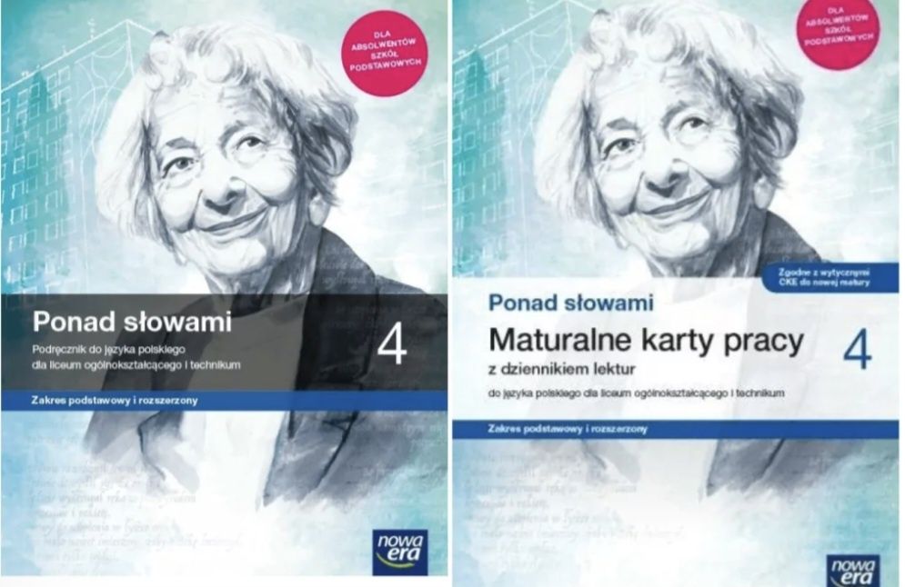 Podręcznik Polski Ponad Słowami i maturalne karty pracy