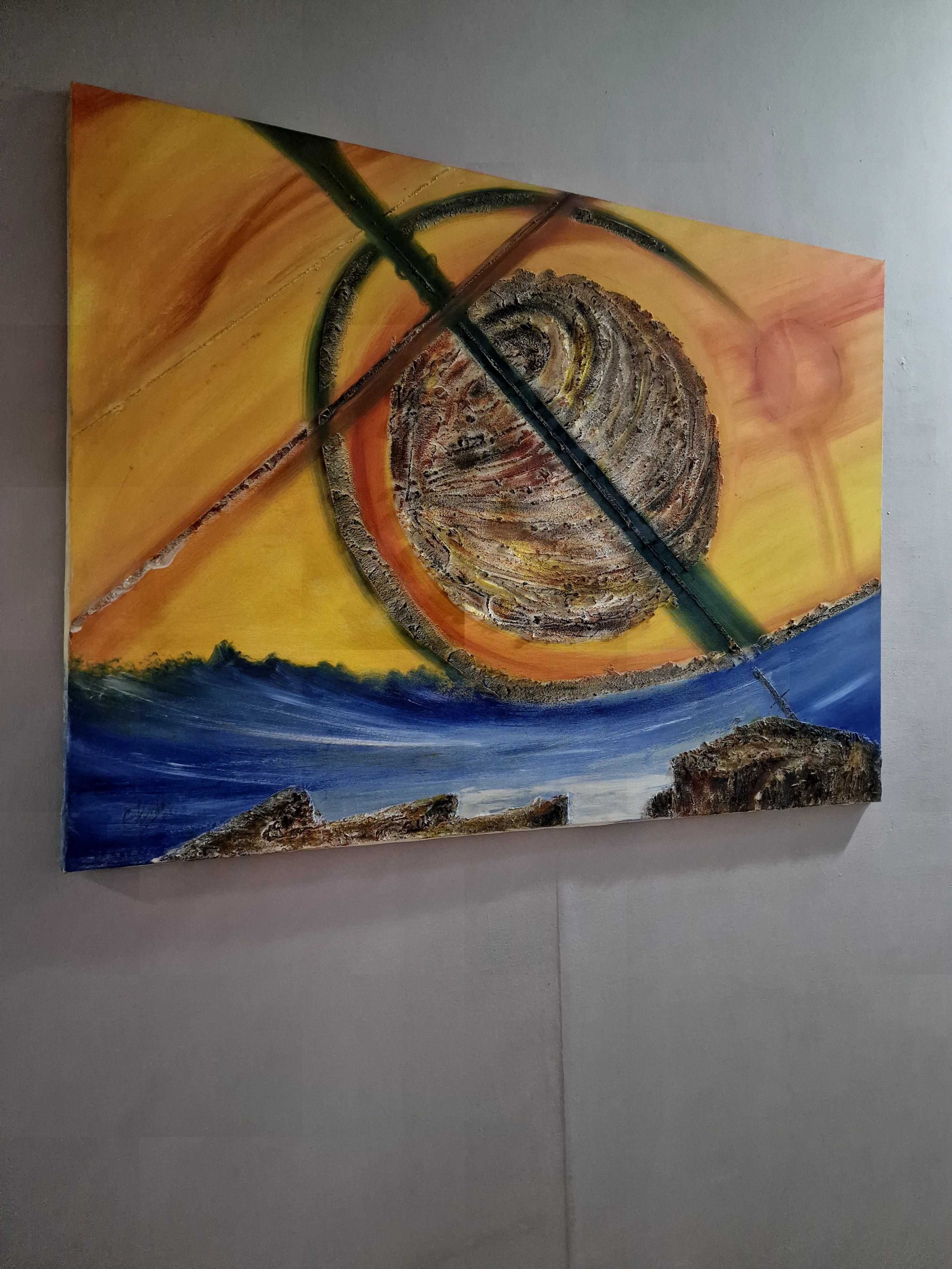 Conjunto de 3 quadros unicos