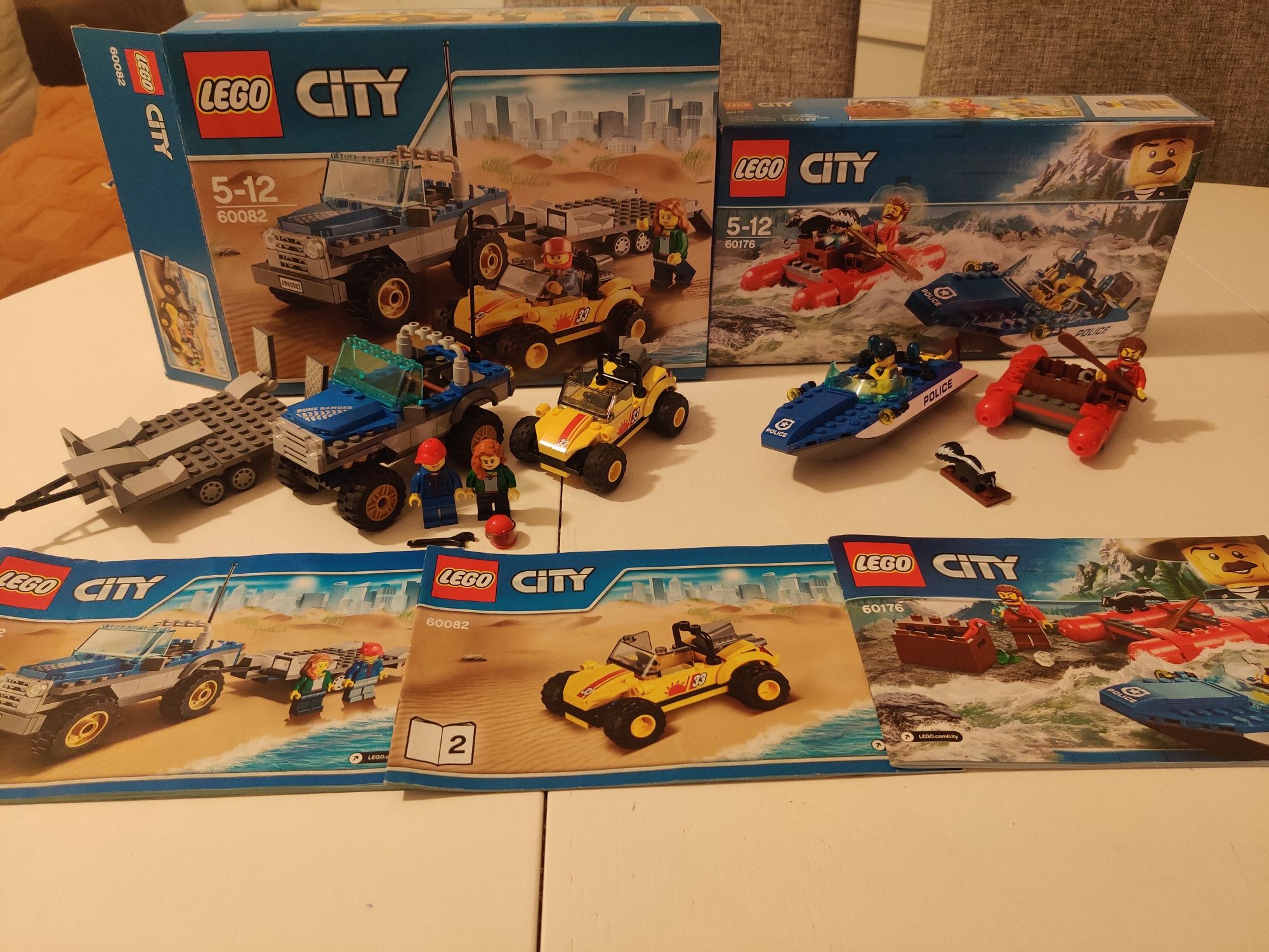 Zestaw LEGO City 60082 i 60176