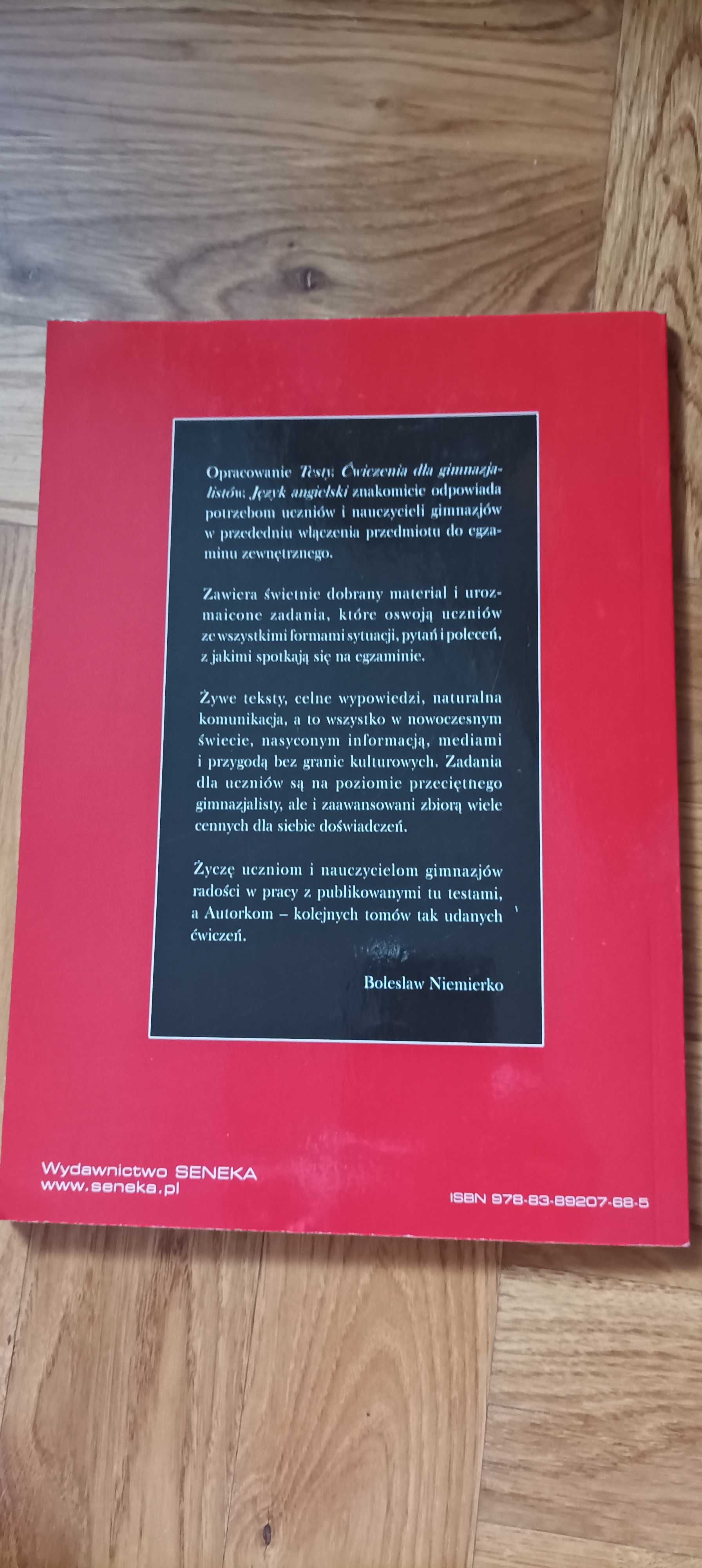 Testy - ćwiczenia dla gimnazjalistów - język angielski