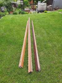 Karnisze drewniane długość 4 i 5m