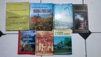 Lote 7 livros sobre Madeira e Porto Santo