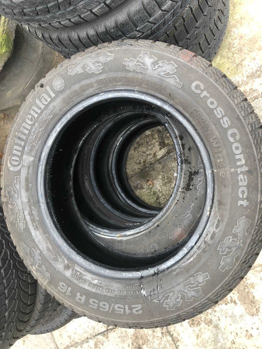 Шини CONTINENTAL 215/65 R16 CrossContact - зимова резина